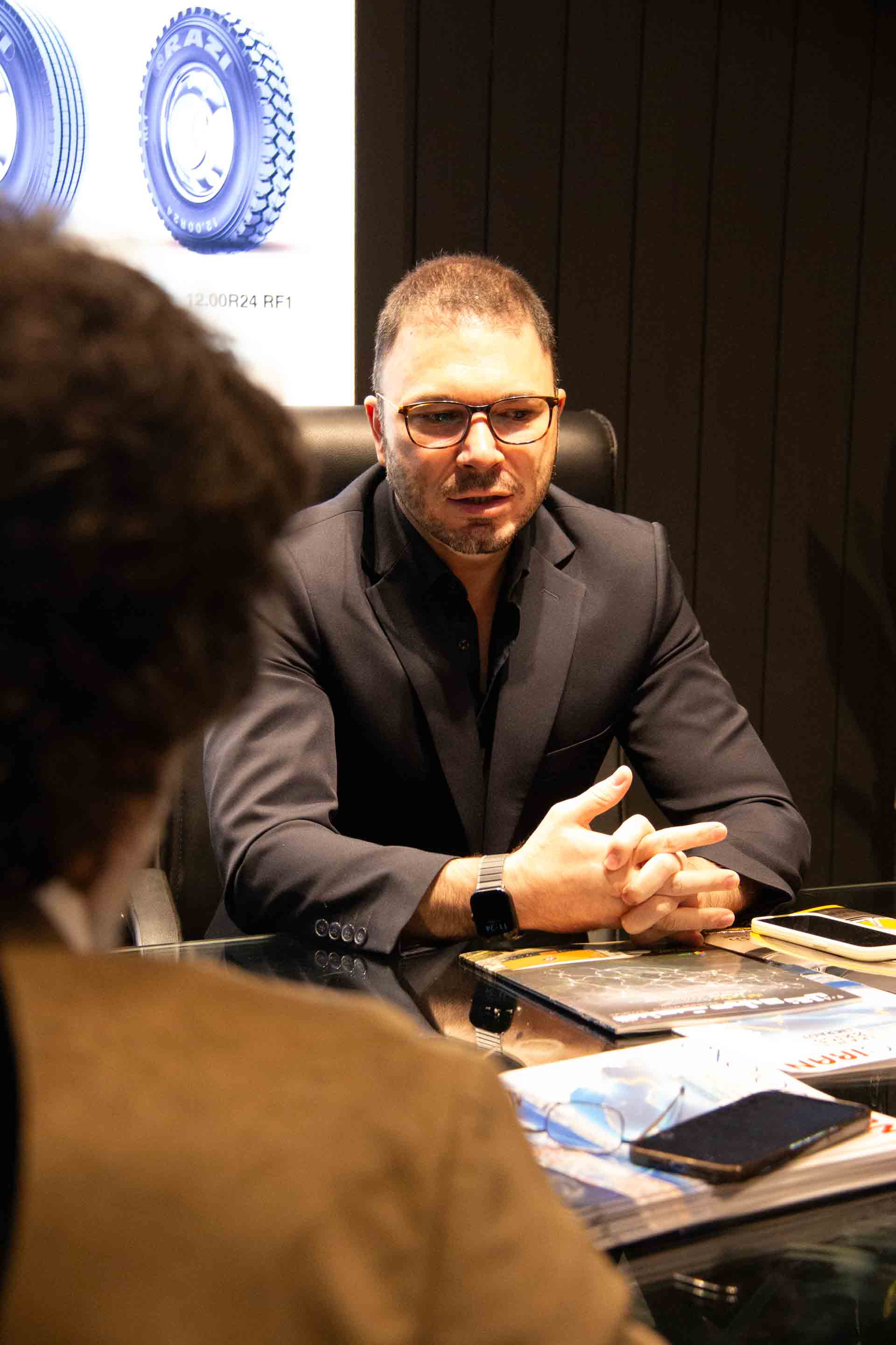 گزارش تصویری از حضور رازی تایر در نمایشگاه بین المللی حمل و نقل، لجستیک و صنایع وابسته آذر ماه 1404